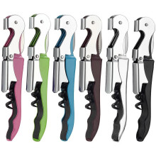6er-Pack All-in-One Kellnerkorkenzieher mit Folienschneider, dickes Edelstahl – kompatibel mit allen Weinflaschen!