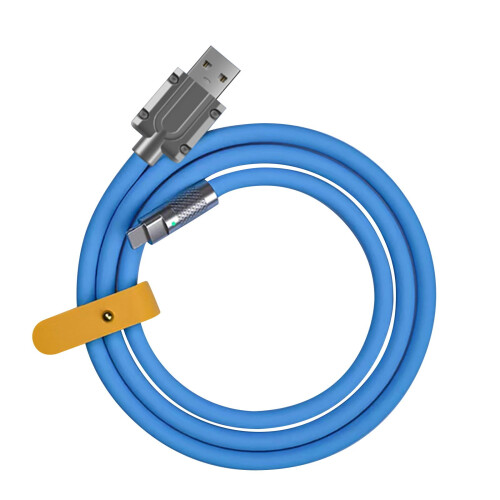 Καλώδιο γρήγορης φόρτισης USB-C μήκους 20 ποδιών, 120W, σιλικόνης, συμβατό με τον 2