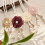 gewebte Seil-Raffhalter mit künstlichen Perlenblumen (2er-Pack) 5