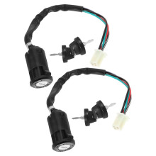 FRCOLOR2pcs Motorfiets Contactschakelaar Universele Motorfiets Contactschakelaar met Sleutel Vervangende Contactschakelaar voor ATV Go Kart