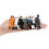 7Pcs Miniature People Model Figurines Firemen Layout Decor Toy Mini 7