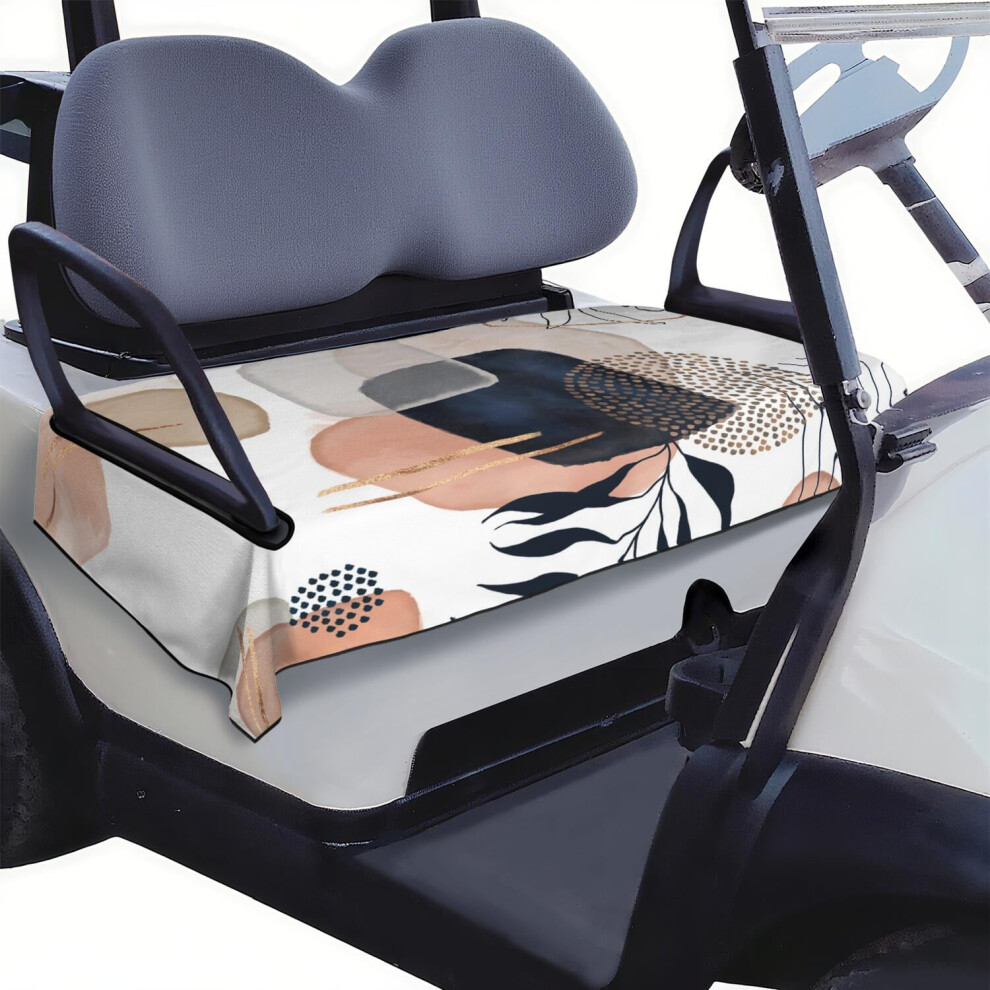 Efficient Golf Cart Bench Cover 51" X 31", Functional Microfiber Towel For Practical Seat Protection 9152228156463