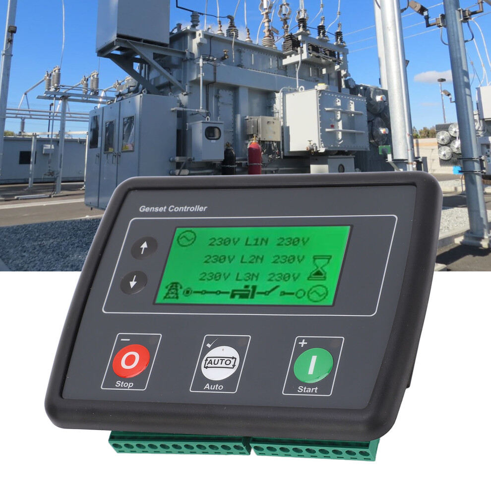 3ph Diesel Generator Controller LCD 600V