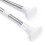 Barre de douche extensible en acier inoxydable 100 cm 5