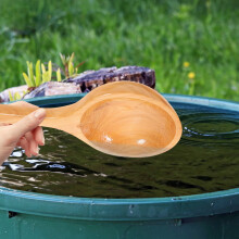 Holz-Wasserschöpfkelle, Badekelle, khakifarbenes Küchenutensil, Sauna-Dusche