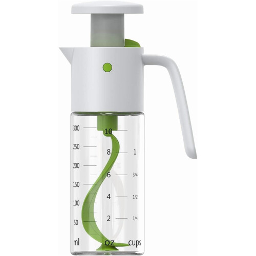 Salatdressing-Shakerflasche, BPA-freies Glas, 500 ml