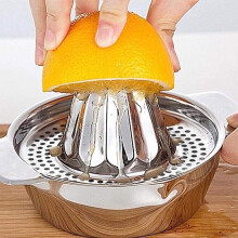 Presse-agrumes manuelle mini citron orange, outil de cuisine en acier inoxydable