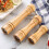 6-inch Manual Pepper Mill - Adjustable Grinder - Beechwood, Natural 2