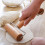 Double-end Wooden Rolling Pin Manual Push Dough Roller Cookie Pizza Baking Tool Multifunctional Baking Stick Roller 2