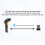 2.4G BT USB Wireless 1D/2D Barcode Scanner with 2000mAh Battery 9