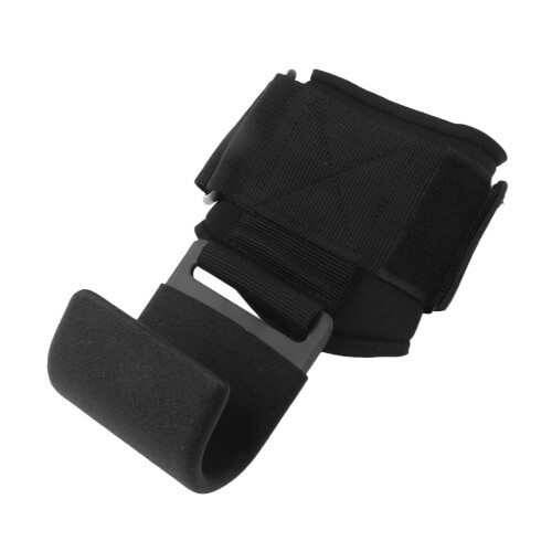 Weightlifting Hook Wrist Guard for Pull Ups, Black, 250g 2
