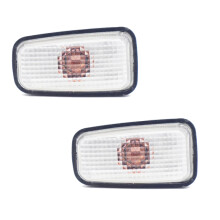 Indicateur de Lampe de RéPéTeur de LumièRe D'Aile de Feu de Position LatéRal de Voiture pour CitroëN Saxo 106306406806108