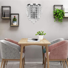 Moderne Kristall Wand Leuchte Chrom Wand Leuchte Wand Leuchte für Wohn Zimmer Bad Haus Innen Beleuchtung Dekoration