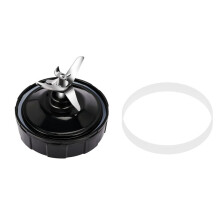 7 Lâminas Extratoras de Barbatanas para PeçAs ReposiçãO do Liquidificador com Arruela de Borracha para Nutri Auto IQ BL486 BL642 N102