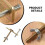 4 in 1 80mm CNC Engraving Machine Press Plate Clamp Platform Splint Accessories 5