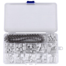 460 Stuks 2,54 mm JST-XH-Connectorset met 2,54 mm Vrouwelijke Pin-Header en 2/3/4/5/6-Pins Behuizing Connector Adapterstekker
