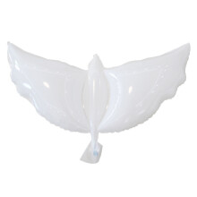 10Pcs Flying White Balloons Wedding Party Decoration Balloons Peace Bird Pigeons Foil Balloons