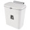 Kitchen Compost Bin for Counter Top or Under Sink, Hanging Small Trash Can with Lid,Mountable Indoor Compost Bucket(C) 1