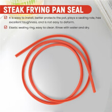 2 Pcs Sealing Ring for 28 cm&30 cm Double Pan Grill Cookware Non Stick Double Omelette Flip Pa