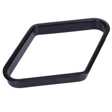 Billiards 9 Ball Pool Table Triangle Rack Heavy Duty Black