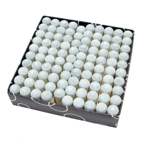 10pcs Pool Cue Tips Slip-On Billiard Cue Tips Replacement Snooker Tip Protector 2