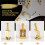 6 Roller Bridge Pull String Code Electric Guitar Saddle for Stratocaster Telecaster Electric Guitar Accessories Gold 2