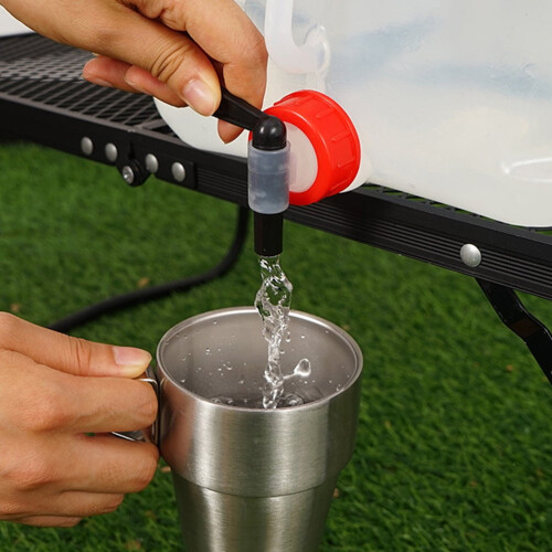 Réservoir d'eau pliable avec robinet 15 L 2