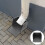 Gutter Downspout Extensions 1Pack Dark Grey 8.9X6.9X3.9In 1