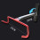 Floor Space Saving Bike Rack Locking Bike Rack Red 2
