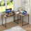 Computer Desk Metal Frame40Inches Adjustable Feet 2