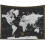 Weltkarten-Wandteppich – Polyester, 235 x 180 cm 1