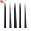 5 Pairs Black Hexagonal Plastic Chopsticks, 22.3 cm 3