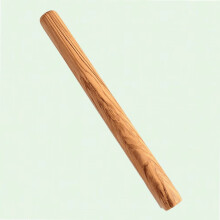 French Rolling Pins for Baking, Handmade Olive Wood Dough Roller 11.5"