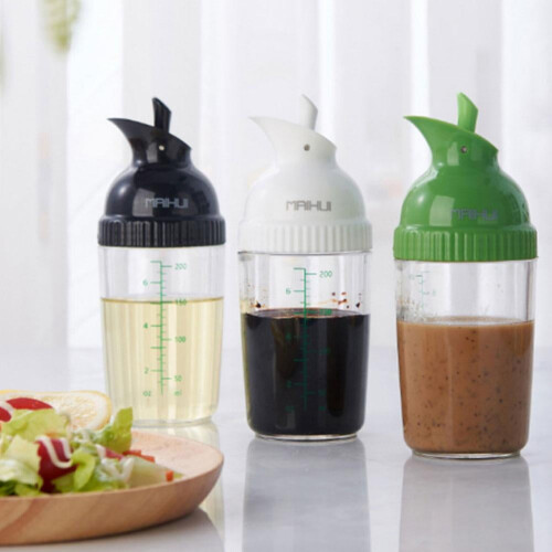 Salad Dressing Shaker 200ml Leakproof Container 1