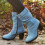 Γυναικείες Μπότες UTTOASFAY Shoes, Ευρωπαϊκό και Αμερικανικό Στυλ, Μεγάλο Μέγεθος, 1