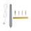 USB Heat Foil Pen with 4 Size Interchangeable Tips for DIY Craft Card Making 1