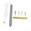 USB Heat Foil Pen with 4 Size Interchangeable Tips for DIY Craft Card Making 2