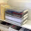 Desktop Organizing Storage Box, Transparent Large Capacity Plastic Box 4