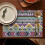 Boho Tribal placemats van linnenmix, set van 6, 30 x 45 cm 4