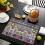 Boho Tribal placemats van linnenmix, set van 6, 30 x 45 cm 3