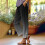 Damen Palazzo-Hose, einfarbig, elastischer Bund, Boho-Stil, weites Bein 4