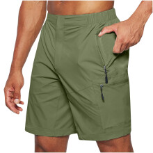 Pantalones cortos para hombre, peto, shorts de playa, ropa de verano, finos, con múltiples bolsillos, bañadores, corte casual, shorts deportivos de