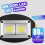 Faro LED da esterno LINLIN da 30W ricaricabile 5
