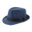 Cappello Panama classico da uomo a tesa larga e morbida, modello Fedora. 8