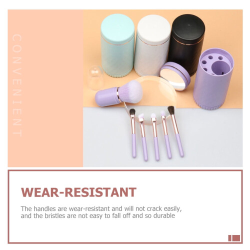 Reis make-up kwastenset Violet1 Set met etui 1