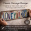 Μεταλλική πινακίδα τοίχου Vintage Love You More 4x16 ιντσών 3