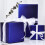 Metallicblaues Geschenkpapier – 2 Rollen, 44,5 cm x 10 m 5