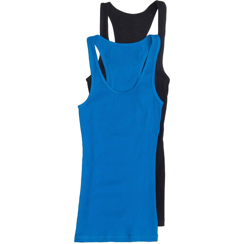Γυναικεία & Plus μπλουζάκια γυμναστικής Cami Racerback με ριμπ ύφανση από βαμβάκι