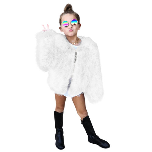 Cappotto e giacca invernali caldi per bambine - Capospalla antivento e imbottito per bambini