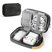 Travelkin kábelrendező utazó, elektronikus utazótok, kábeltáska kábelekhez, Charrs telefonhoz, SD-kártyához, USB-khez ()